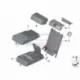 Original BMW Blende Armlehne (52207353143)