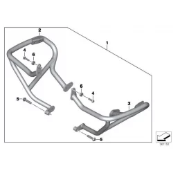 Genuine BMW ENGINE PROTECTION BAR SET (77148548686)