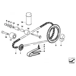 Original BMW Dämpfungsbelag (27722345834)