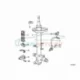 Genuine BMW Front right spring strut (31311090168)