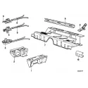 Genuine BMW SEAT SUPPORT OUTER LEFT (41121875889)