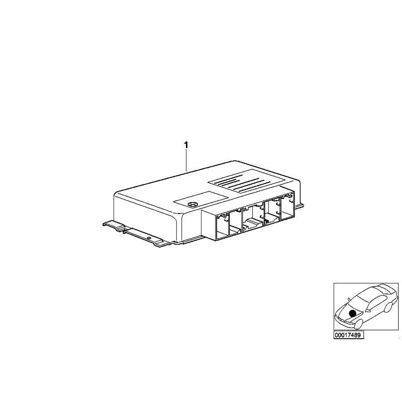 Genuine BMW EXCH Basic control unit EGS (24607548312)