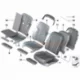 Original BMW Bezug Basis Sitz Leder links (52107280533)