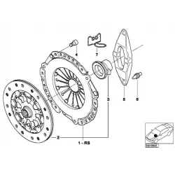 Original BMW Kupplungsscheibe (21217525186)