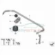 Original BMW Gummilager Stabilisator (33556889560)