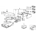 Genuine BMW CONSOLE FRONT (51168195813)