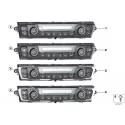 Genuine BMW Control unit, automatic air cond., High (64119320342)