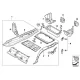Genuine BMW Trunk floor, upper part (41007202236)