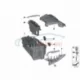 Genuine BMW Plastic bolt (12907623665)