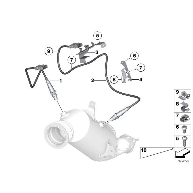 Original BMW Lambda-Regelsonde (11787596924)