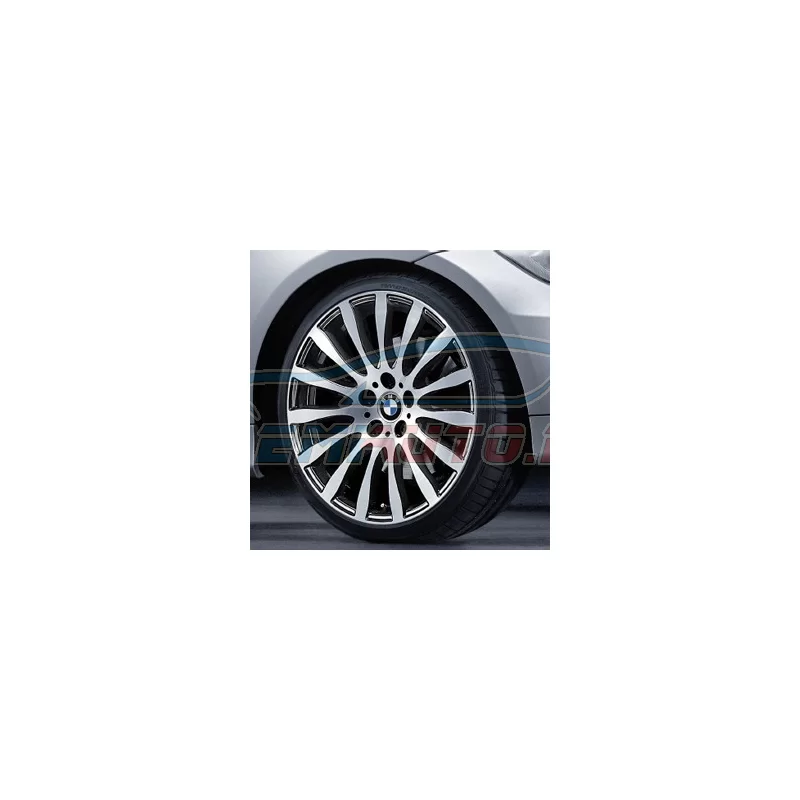 Genuine BMW Disc wheel, light alloy, bright-turned (36116788787)
