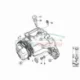 Original BMW Sechskantschraube (23100662010)