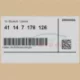 Genuine BMW Bracket, multimedia changer (41147176126)