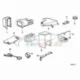 Genuine BMW Bracket, cable harness (12521710716)
