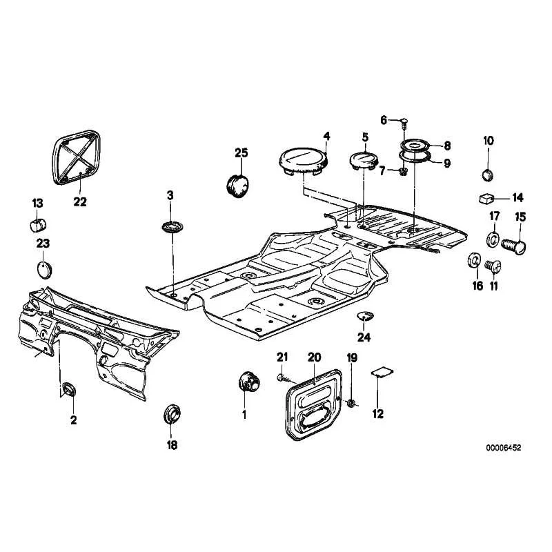Genuine BMW Plug (41516754244)