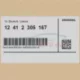 Genuine BMW Self-locking hex nut (12412305167)