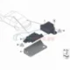 Оригинал BMW Кронштейн антенны Bluetooth (84109164526)