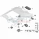 Genuine BMW Bracket headlining (51447260819)