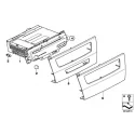 Genuine BMW Exchange M-audio system controller Navi (65129119847)