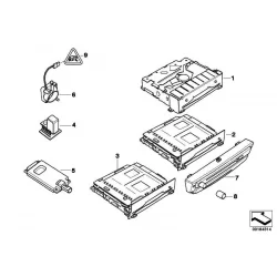 Genuine BMW Exchange DVD drive (65839273195)