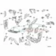 Genuine BMW Bracket, impact sensor, right (41148108428)