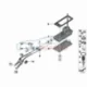 Original BMW Halter Schaltseilzug (25119804707)