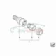 Original BMW Radschraube mit Code (36136752761)