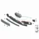 Genuine BMW Grill, partially enclosed, left (51117371671)