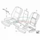 Genuine BMW Insert, backrest (52109168683)