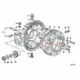 Original BMW Rohr (33112301699)