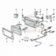 Genuine BMW Bracket right (63171367886)
