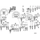 Genuine BMW CATCH WITH KEY CODE RIGHT (51218199922)