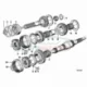 Original BMW Druckfeder (23231224610)