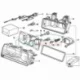 Genuine BMW Bracket headlight (63121387489)
