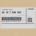 Original BMW Abdeckung aussen (52107058002)