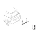 Original Mini Dritte Bremsleuchte weiss (63256961015)