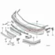 Genuine BMW LEFT INSERT (51118125307)