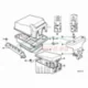 Genuine BMW Covering right (12521724120)