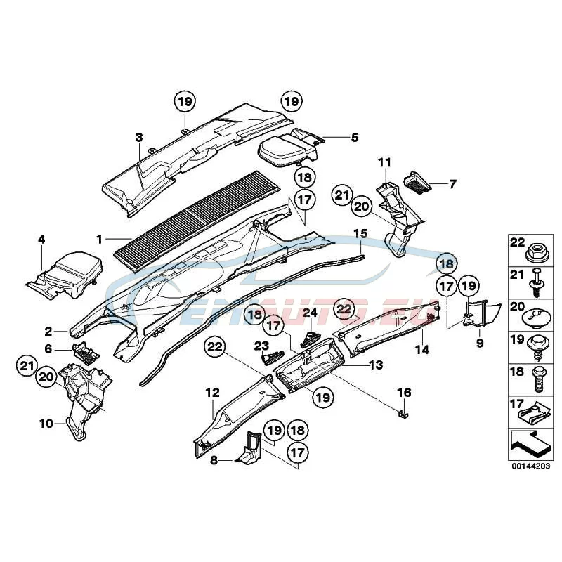 Genuine BMW Microfilter (64319142114)