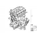 Genuine BMW Exchange short engine (11000441275)
