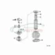 Genuine BMW SPRING PAD UPPER (31331091233)