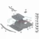 Genuine BMW Expanding nut (07147348512)