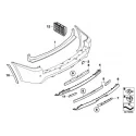 Genuine BMW Diffuser, primed (51123455016)