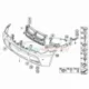 Genuine BMW BRACKET HEADLIGHT LEFT (51113414309)