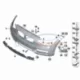 Genuine BMW Insert, bumper front left (51117272555)
