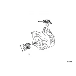 Genuine BMW Voltage regulator (12317511084)