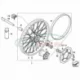Genuine BMW Lock Ring (07119905077)