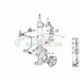 Original BMW Halter Bremsleitung links (34306788175)