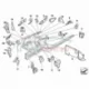 Genuine BMW Bracket, side panel, centre right (41217145356)