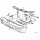 Genuine BMW Support left (41131911155)